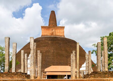 Abhayagiri Monastery in Anuradhapura