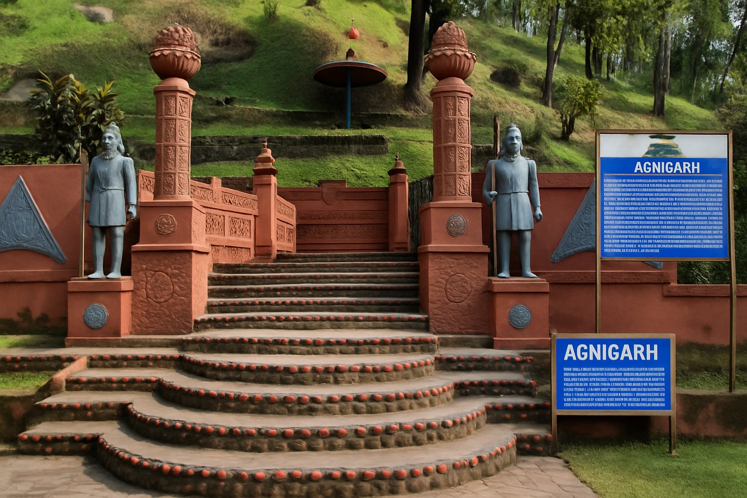 Agnigarh Hill in Tezpur