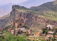 AI-Mahwit Mountains in Sana