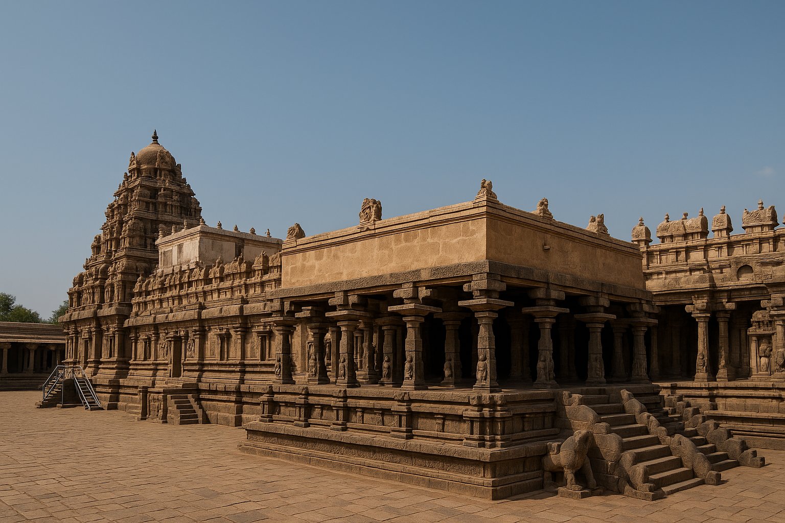 Airavatesvara Temple in Kumbakonam