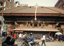 Akash Bhairav Temple in Kathmandu