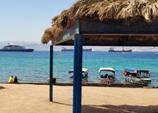 Al-Ghandour Beach in Aqaba