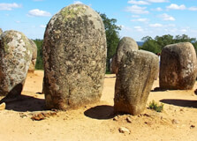 Almendres Cromlech in Evora