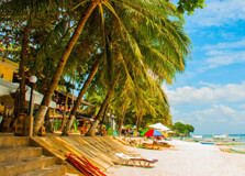 Alona Beach in Visayas