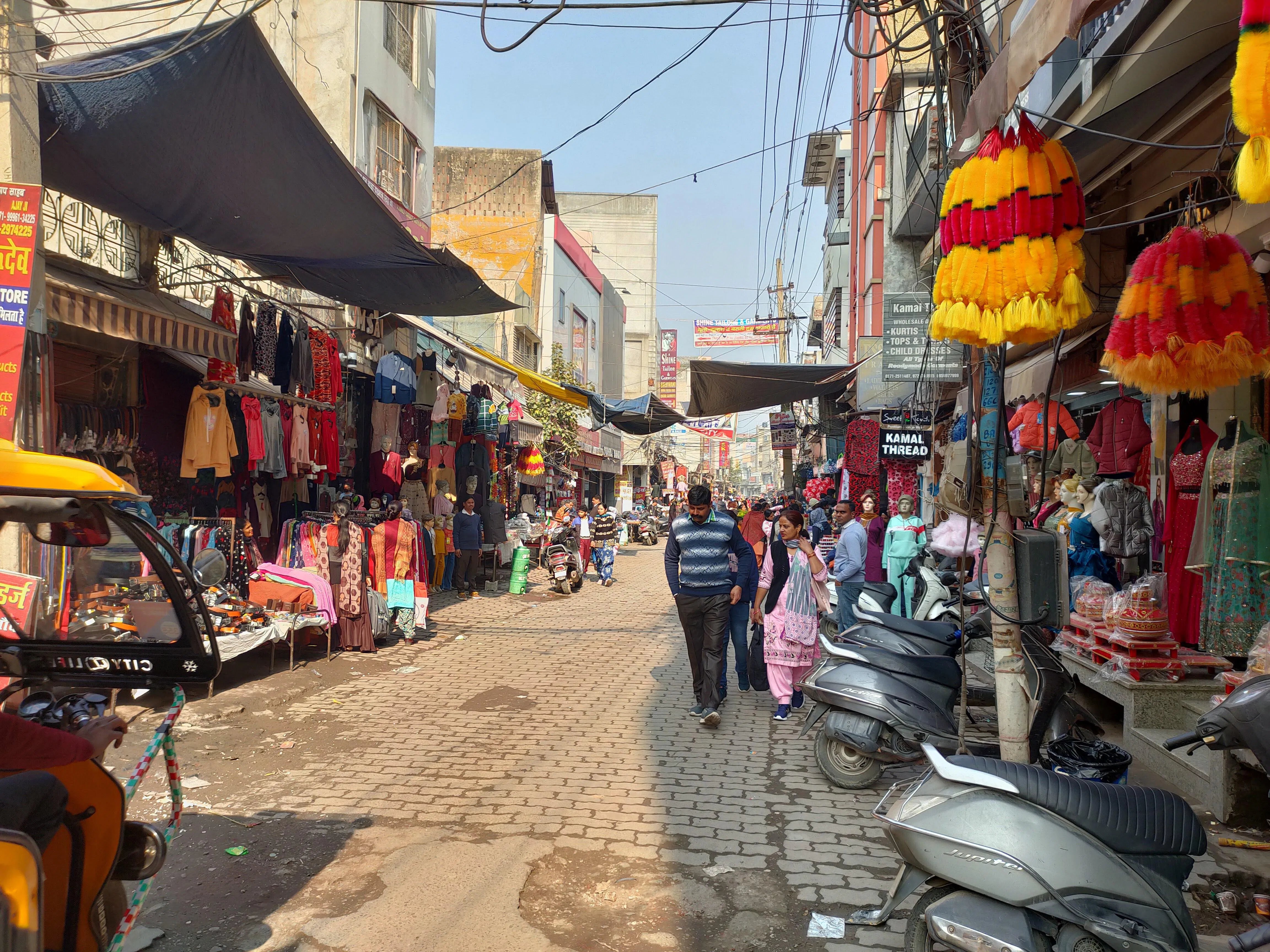 Ambala Cloth Market in Ambala