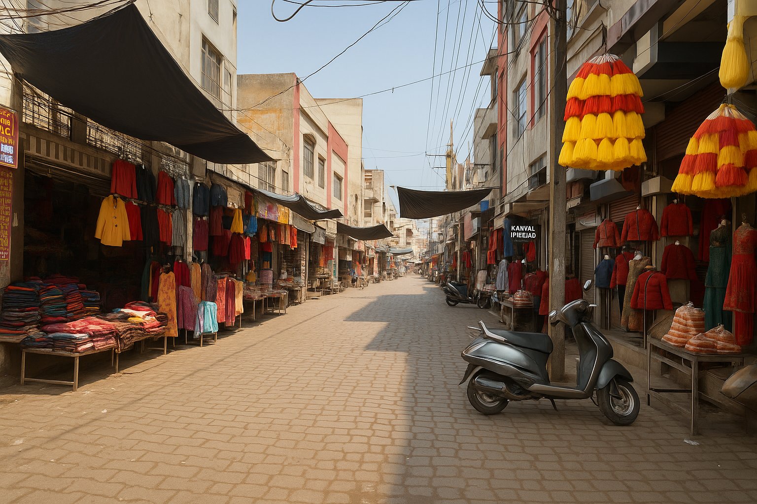 Ambala Cloth Market in Ambala