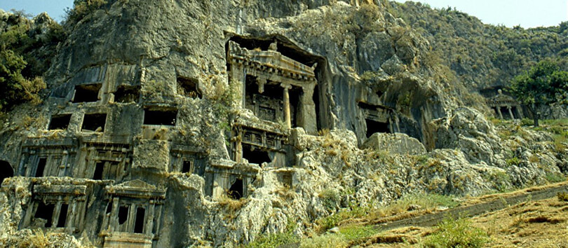 Amyntas Rock Tombs