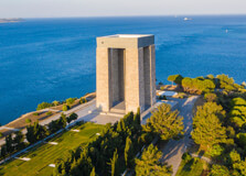Çanakkale Martyrs’ Memorial in Canakkale