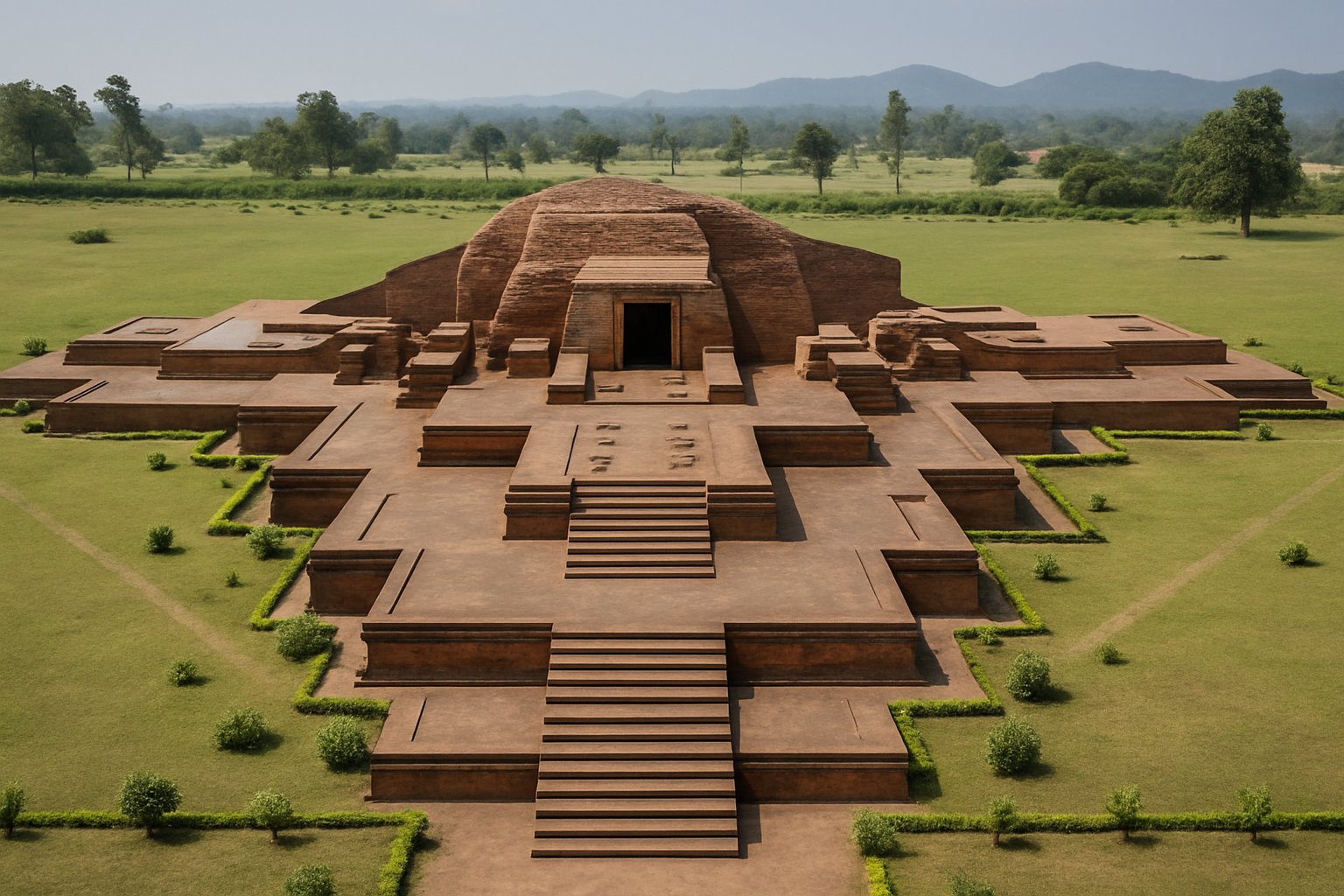 Ancient Vikramshila University in Bhagalpur