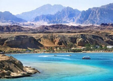 Anfish Mountain in Hurghada