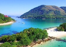 Angra Dos Reis Beach in Sao Paulo
