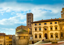 Arezzo Cathedral in Arezzo