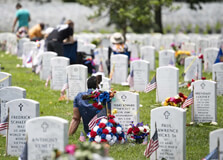 Arlington National Cemetery in Virginia