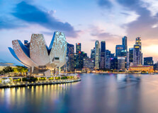 ArtScience Museum in Singapore