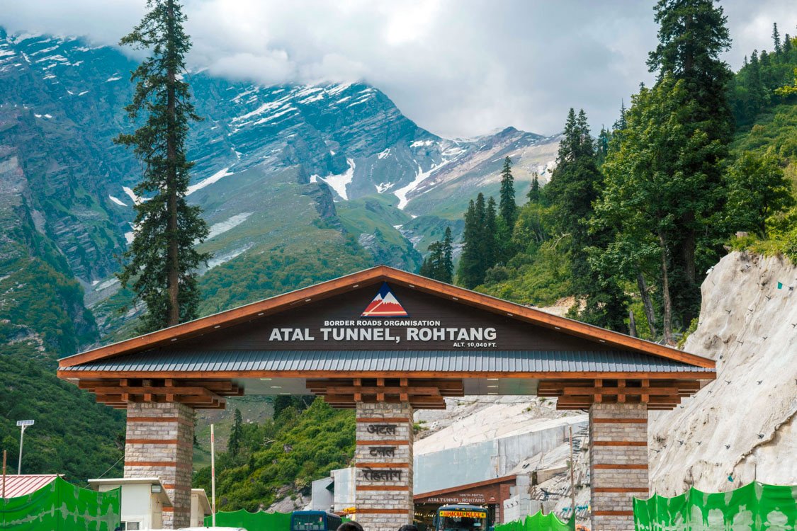 Atal Tunnel in Lahaul & Spiti