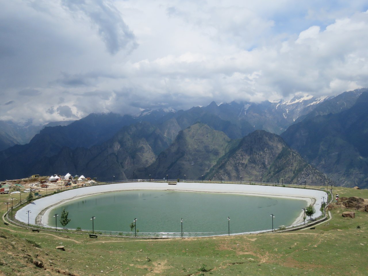 Auli Artificial Lake in Auli