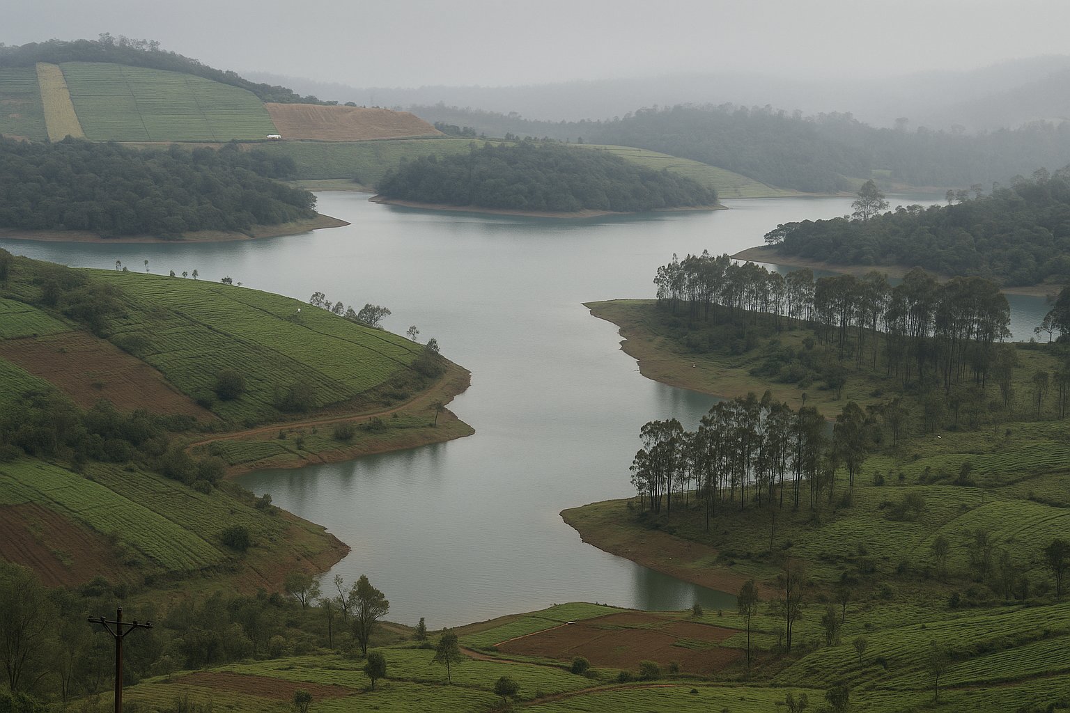 Avalanche Lake in Ooty