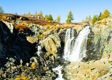 Baga Turgen Waterfall in Olgii