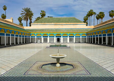 Bahia Palace in Marrakech