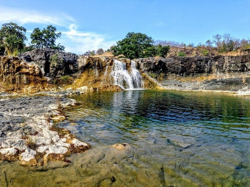 Bamniya Kund Waterfall in Dhar