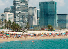 Barcelona Beach in Barcelona