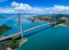 Barelang Bridge in Batam