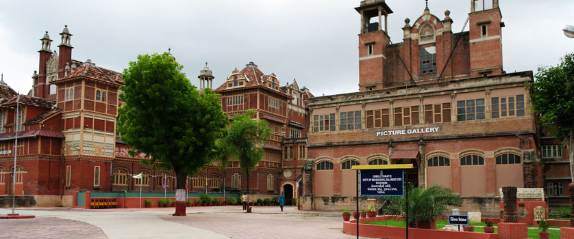 Baroda Museum and Art Gallery and The Maharaja