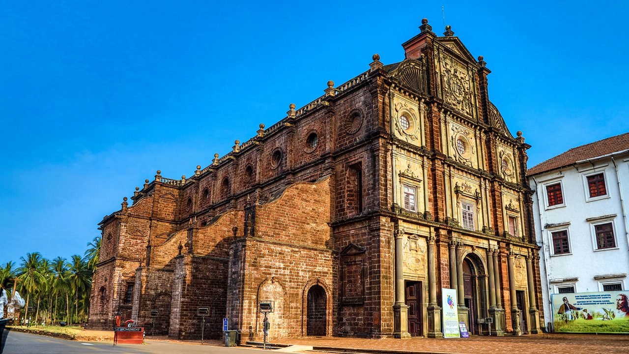 Basilica of Bom Jesus in Goa