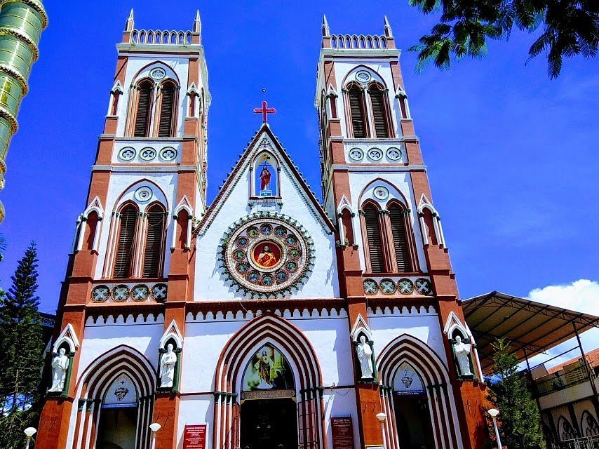 Basilica of the Sacred Heart of Jesus in Tamil Nadu