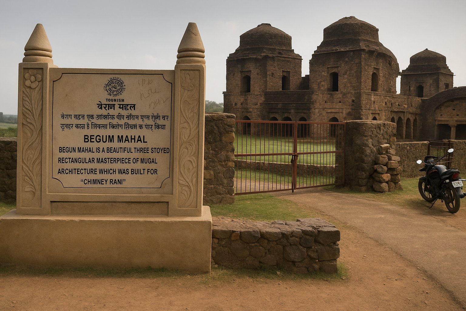 Begum Mahal in Mandla