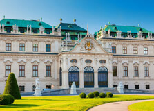 Belvedere Palace in Austria City