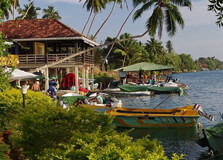 Bentota River in Bentota