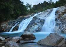 Berkelah Falls in Pahang