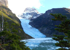 Bernardo O Higgins National Park in Aysen