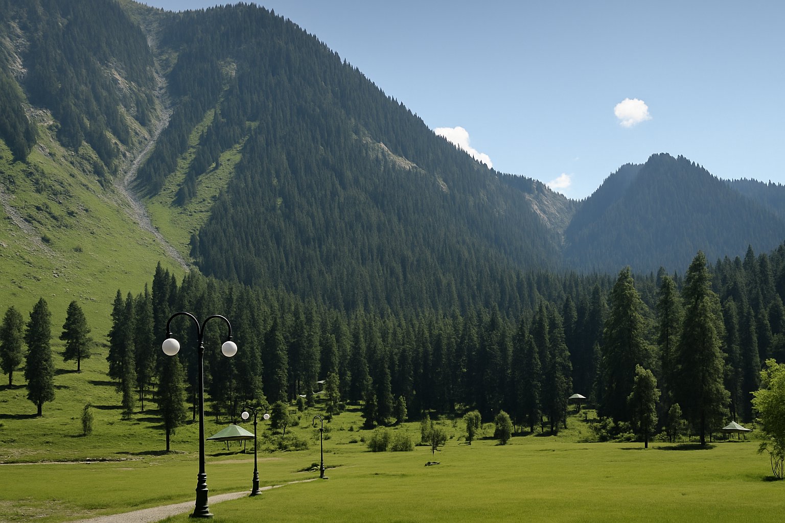 Betaab Valley in Pahalgam