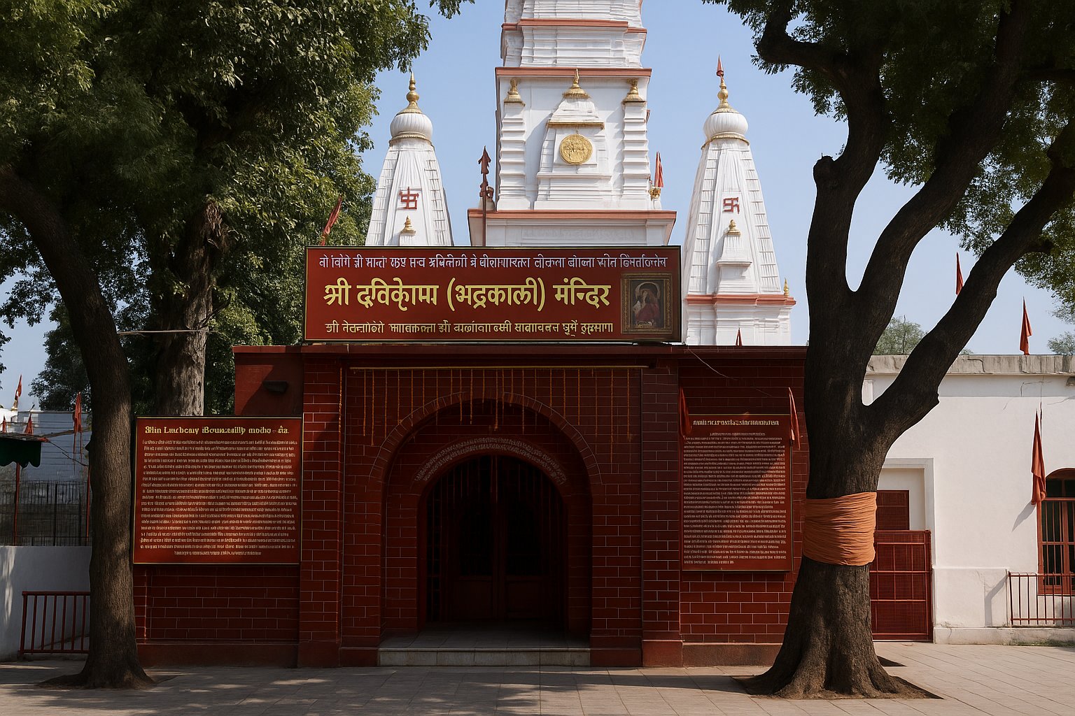 Bhadrakali Temple in Kurukshetra