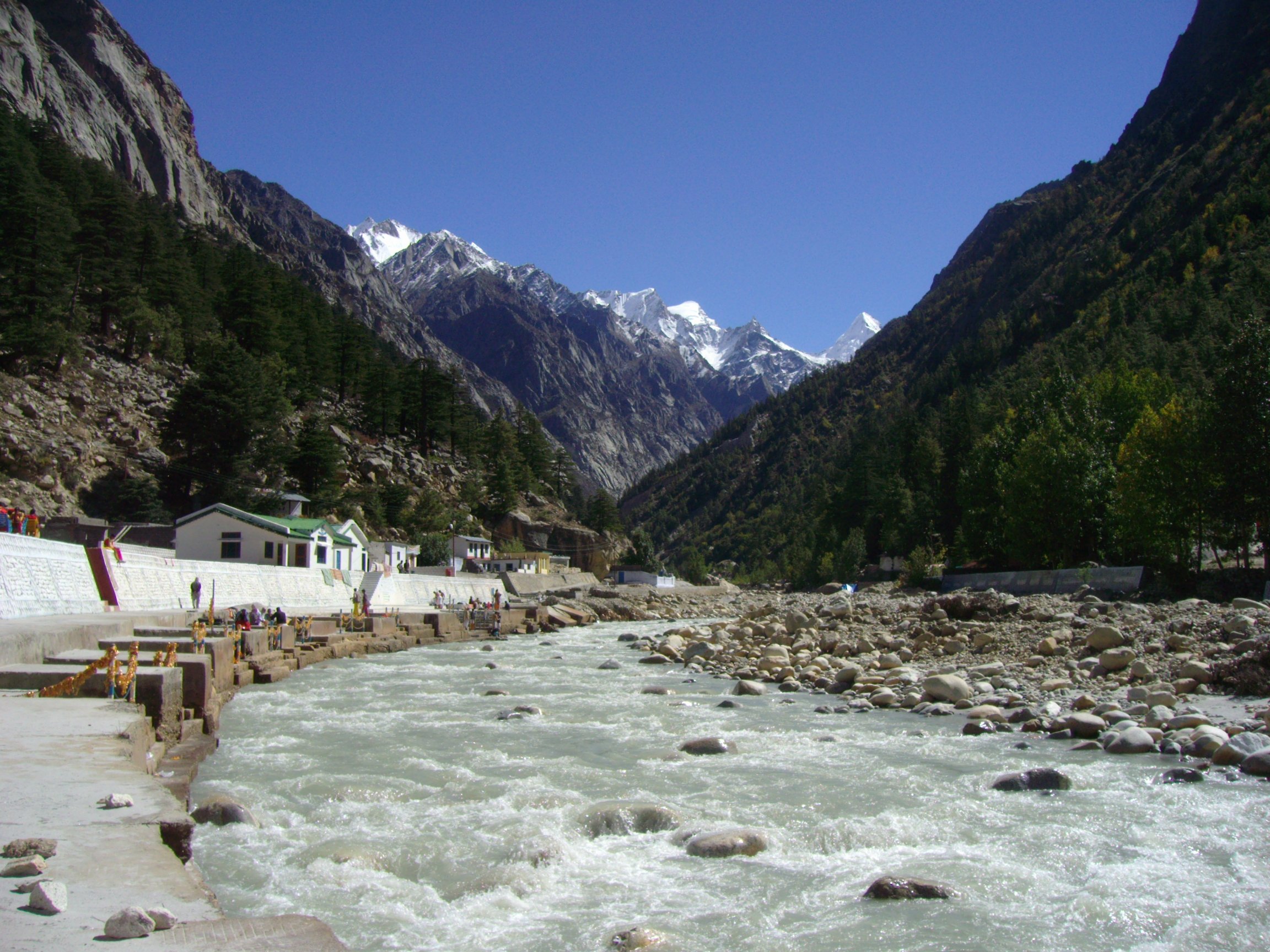 Bhagirathi River in Gangotri