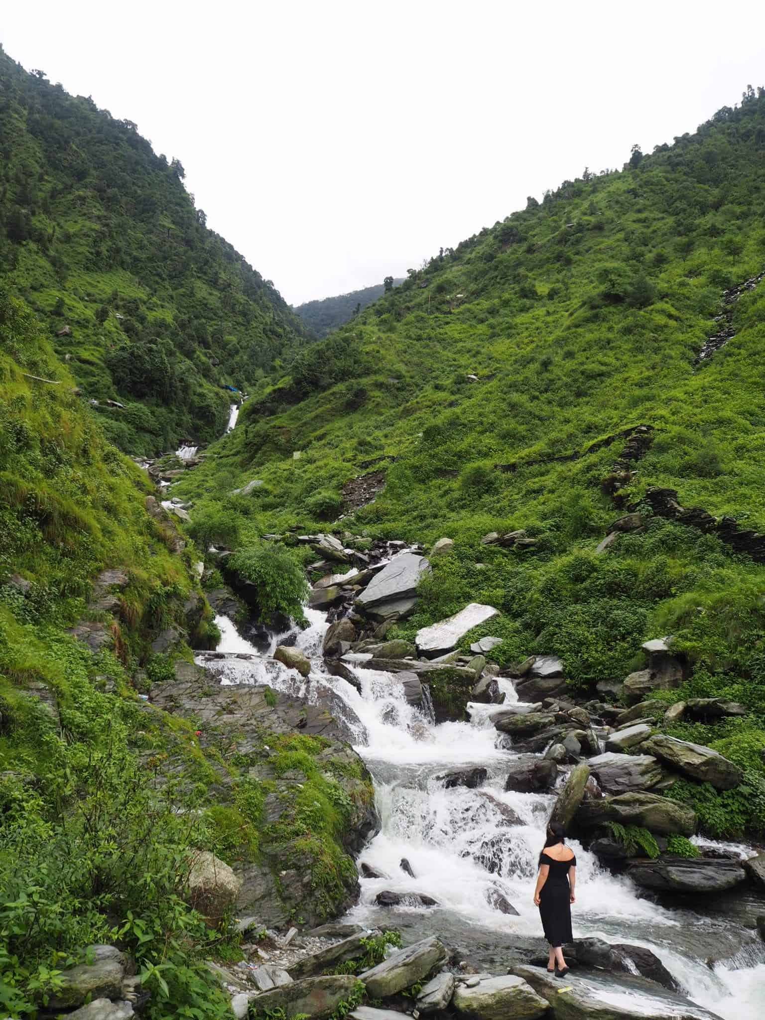 Bhagsunag Waterfall in Mcleodganj