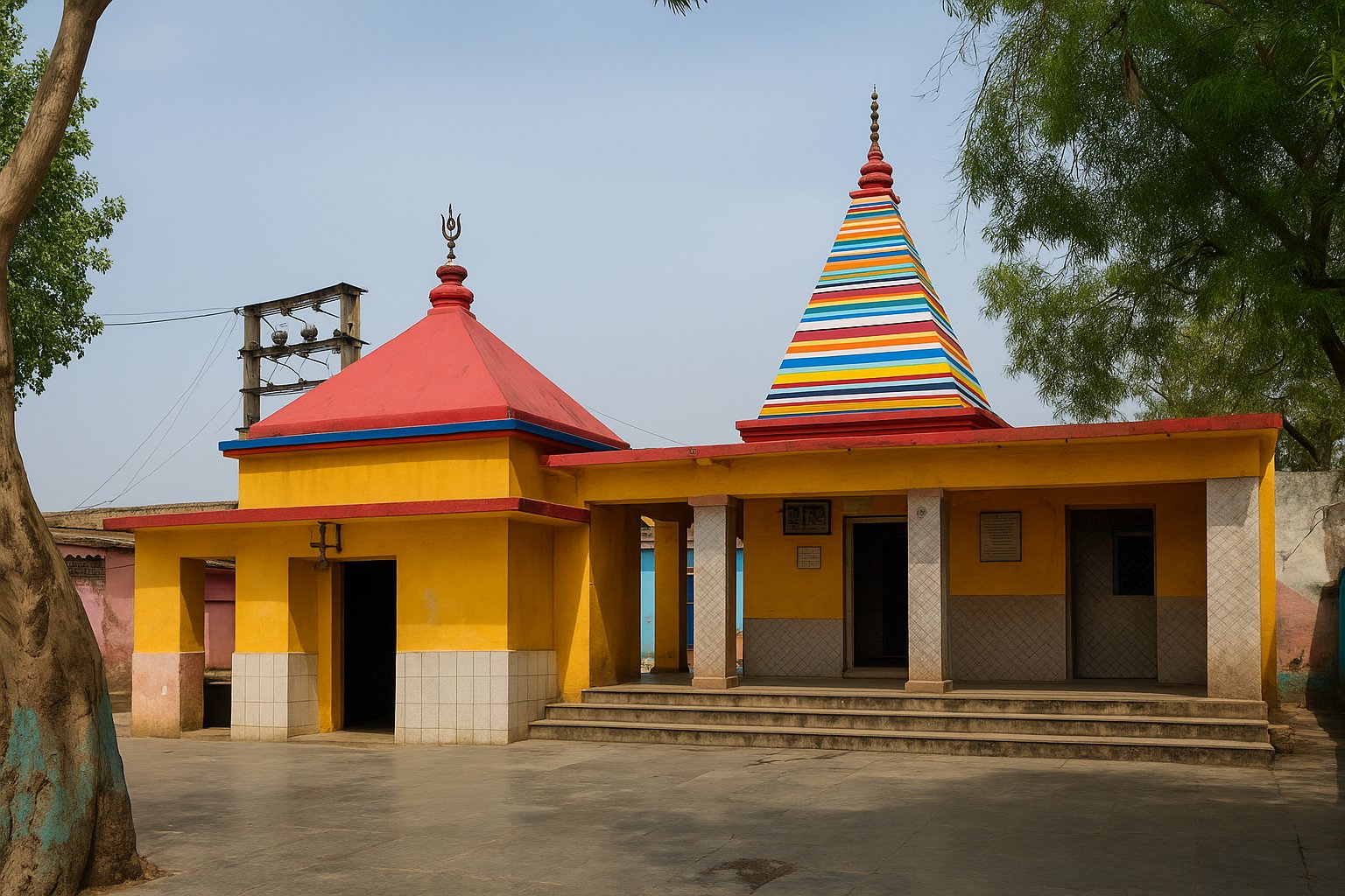 Bhagwati Temple in Madhubani