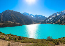Big Almaty Lake in Almaty