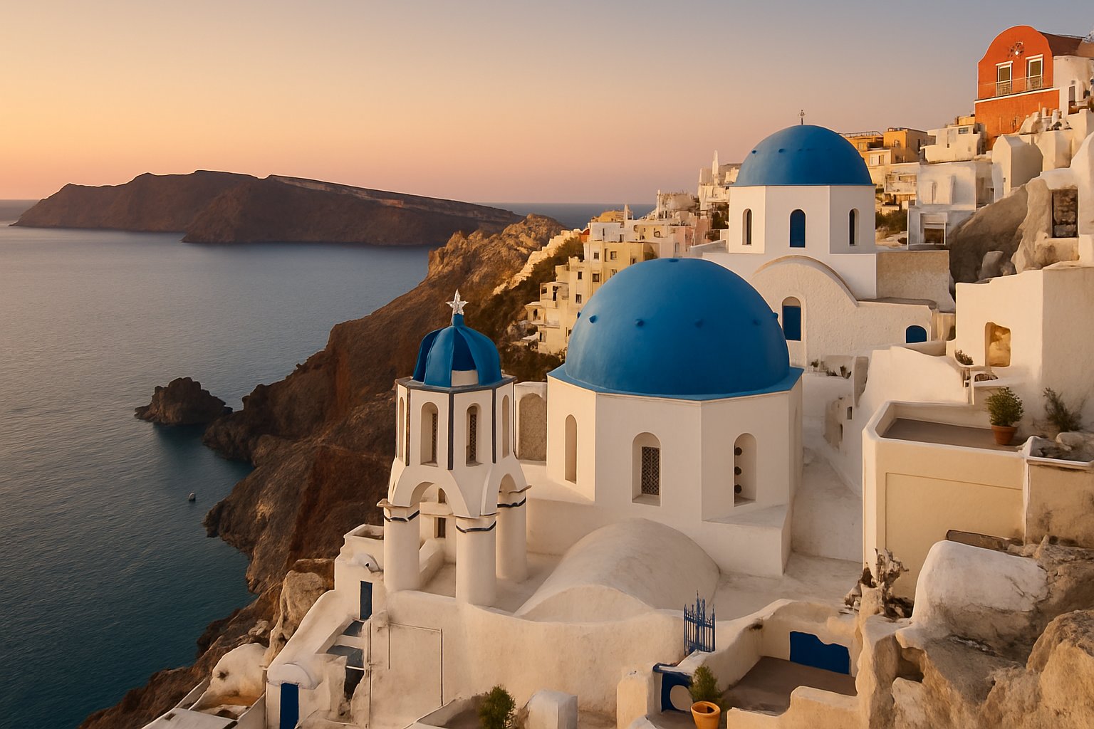 Blue Domed Churches