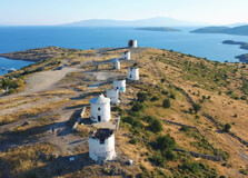 Bodrum Windmills in Bodrum