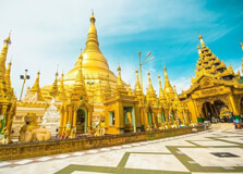 Botataung Pagoda in Yangon