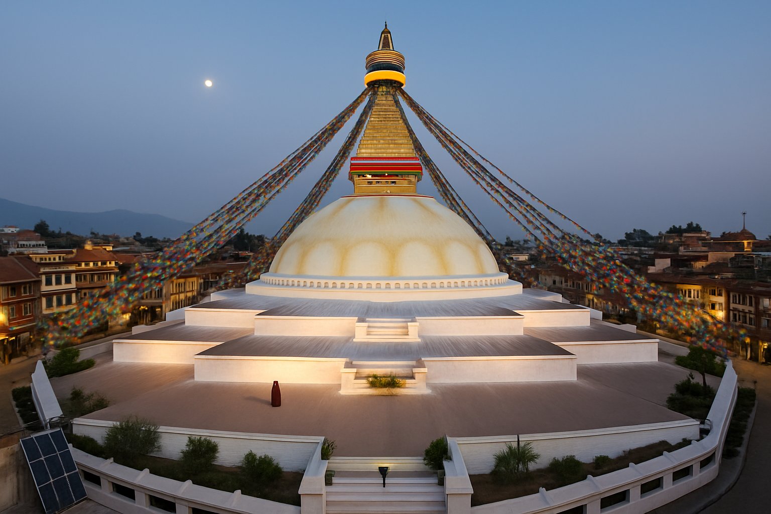 Boudhanath Stupa in Kathmandu