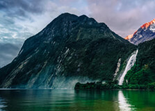 Bowen Falls in Milford Sound