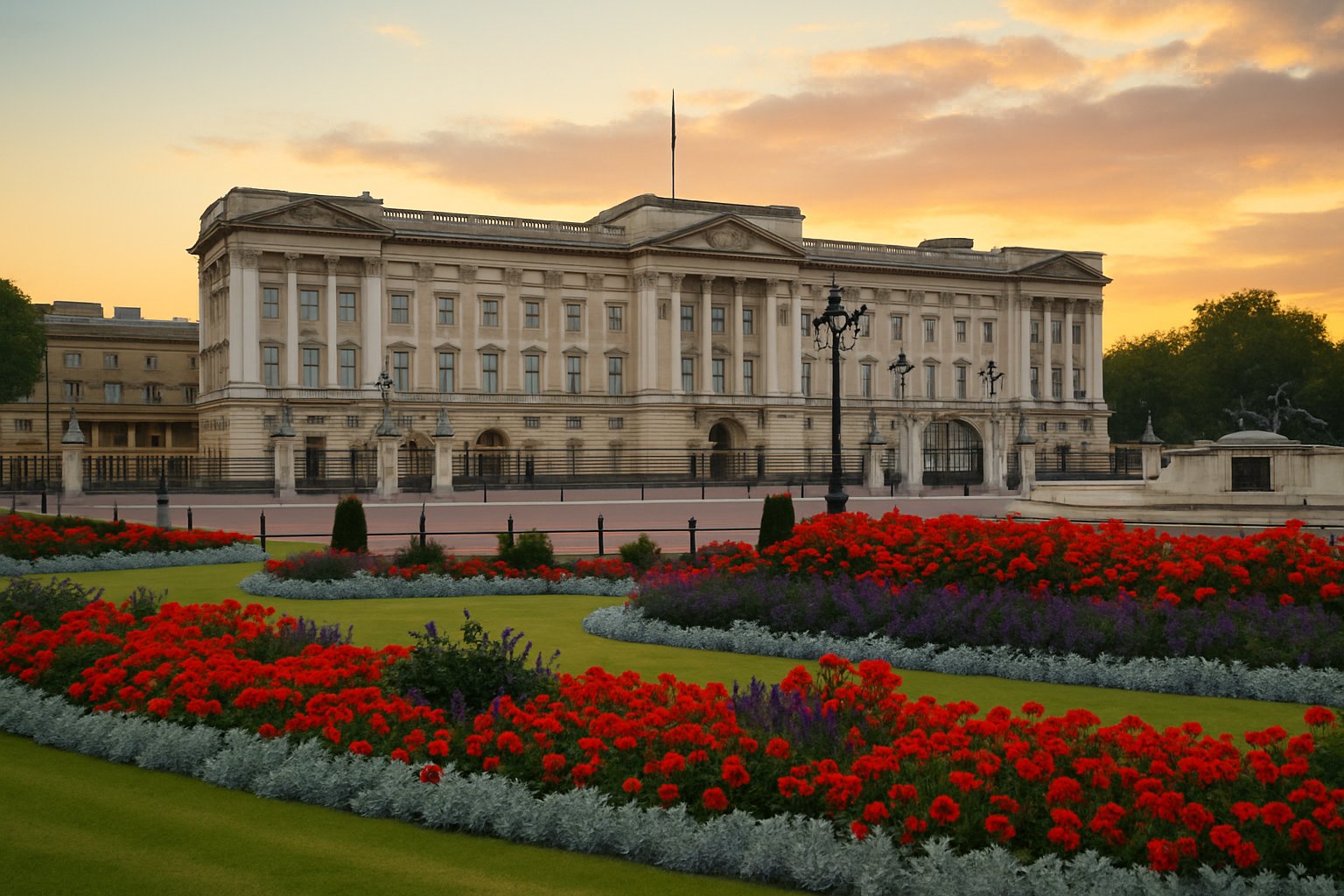 Buckingham Palace in London