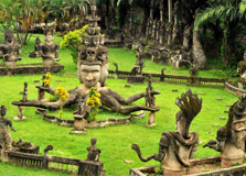 Buddha Park in Vientiane