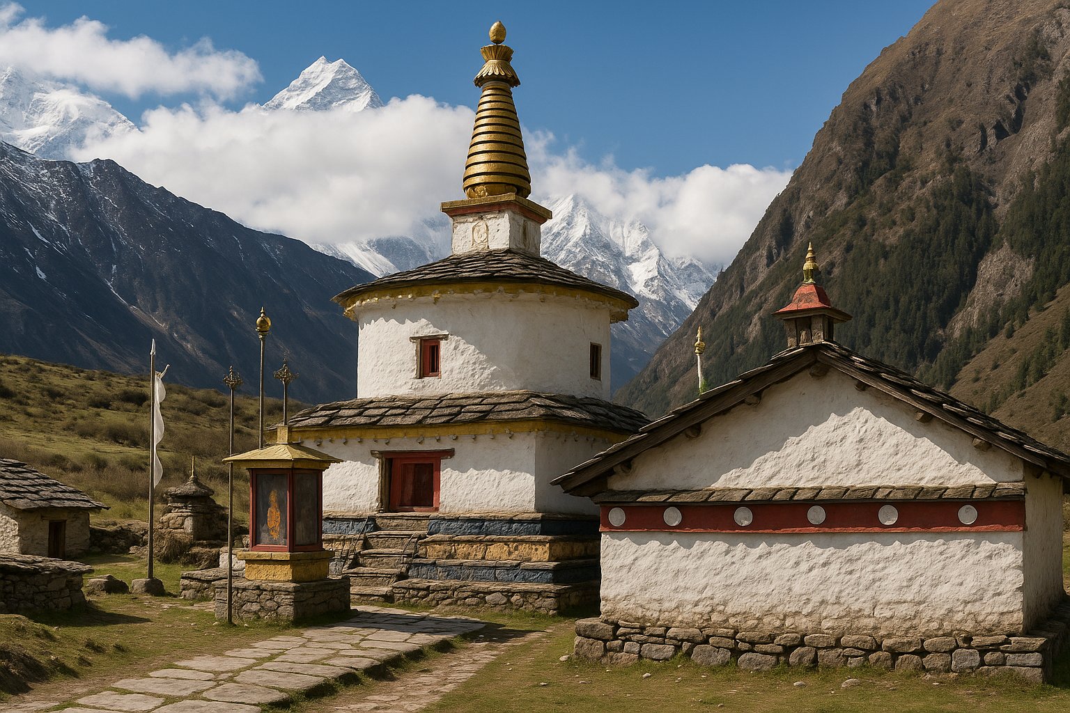 Buddha Stupa Gorkha