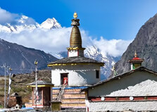 Buddha Stupa Gorkha in Gorkha