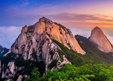Bukhansan National Park in Seoul